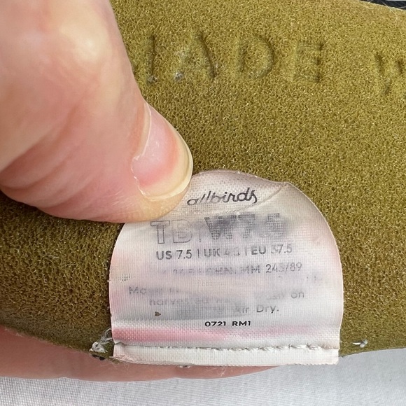 Allbirds Tree Breezer Olympus Blue Limited Edition Ballet Flats. Size 7 1/2. - Picture 8 of 13